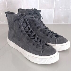 PF Flyers All American Sneakers Mens 7 Womens 8.5 Grey Suede High Top Shoes
